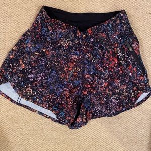 Lululemon Tracker shorts sz 2